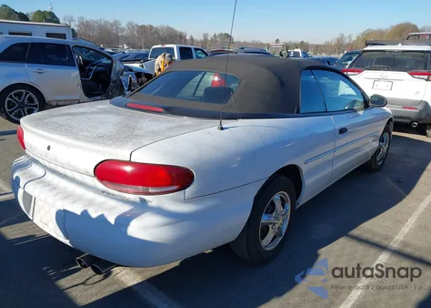1997 Chrysler Sebring Jx из США, поврежденный, VIN 3C3EL45H6VT524397